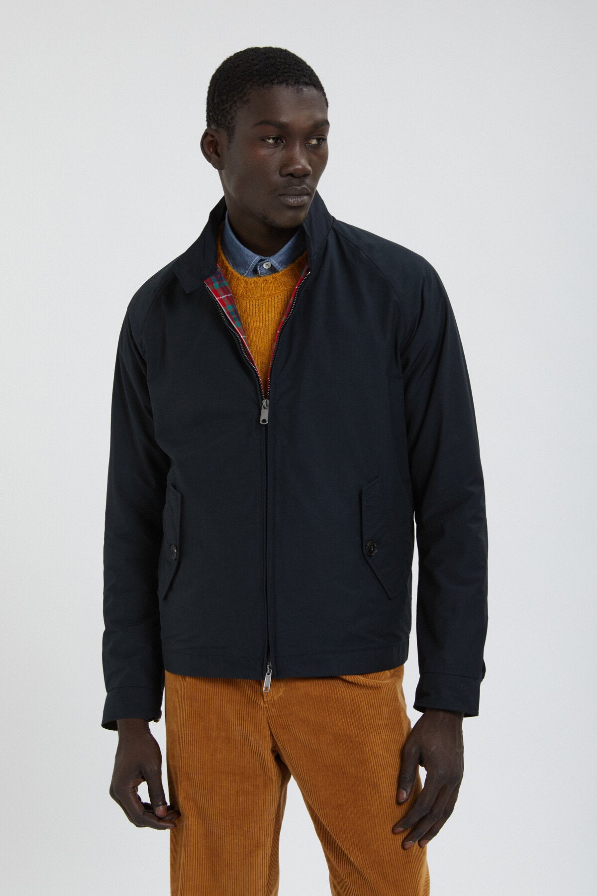 G4 Baracuta Cloth Dark Navy Baracuta - Main Image