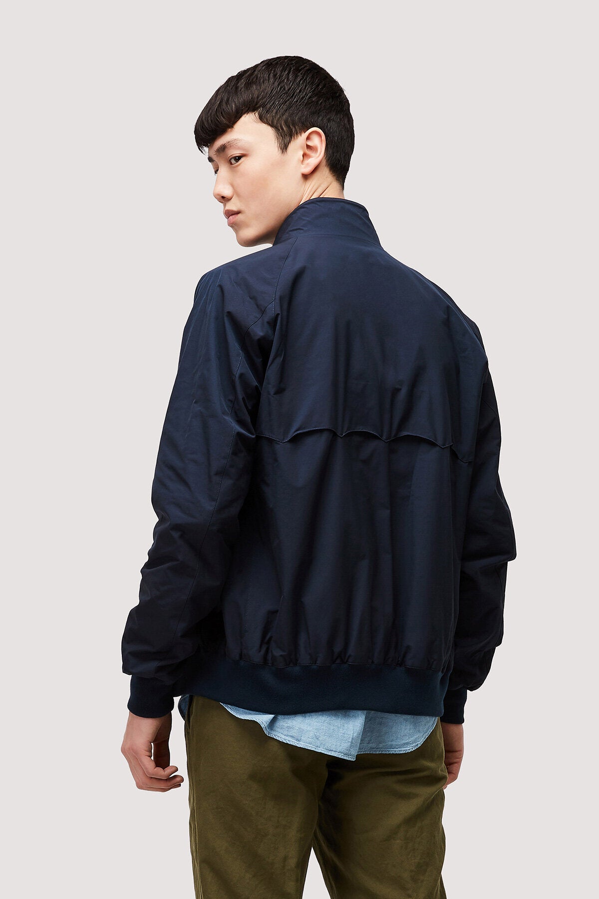 G9 Harrington Jacket Navy Baracuta - Main Image