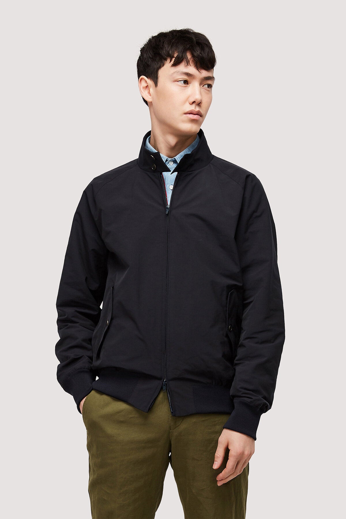 G9 Archive Dark Navy Baracuta - Main Image