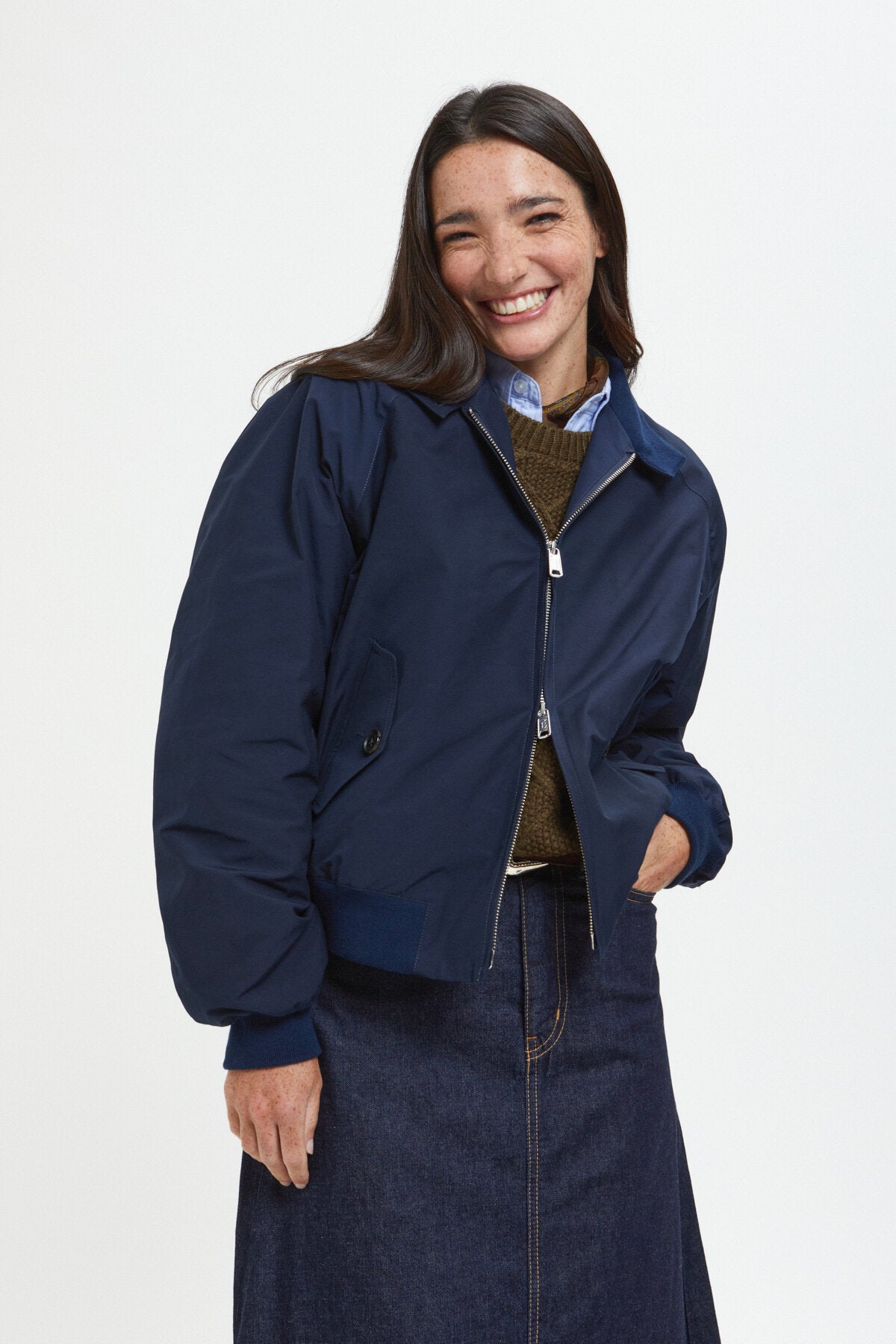 BARACUTA ネイビー G9 Woman Navy | Baracuta