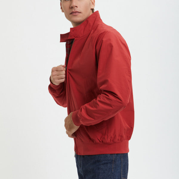 G9 Harrington Jacket Dark Red | Baracuta
