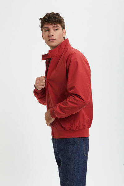 G9 Harrington Jacket Dark Red | Baracuta