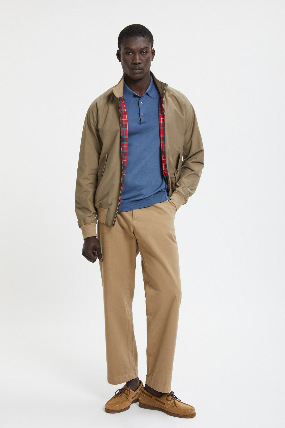G9 Harrington Jacket Tan Baracuta