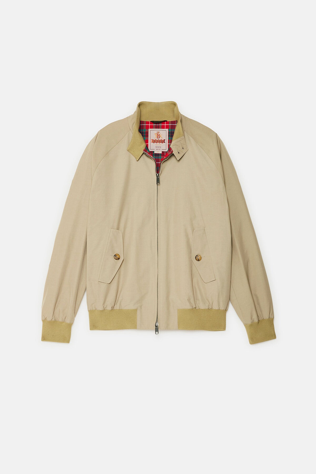 G9 Harrington Jacket Natural Baracuta
