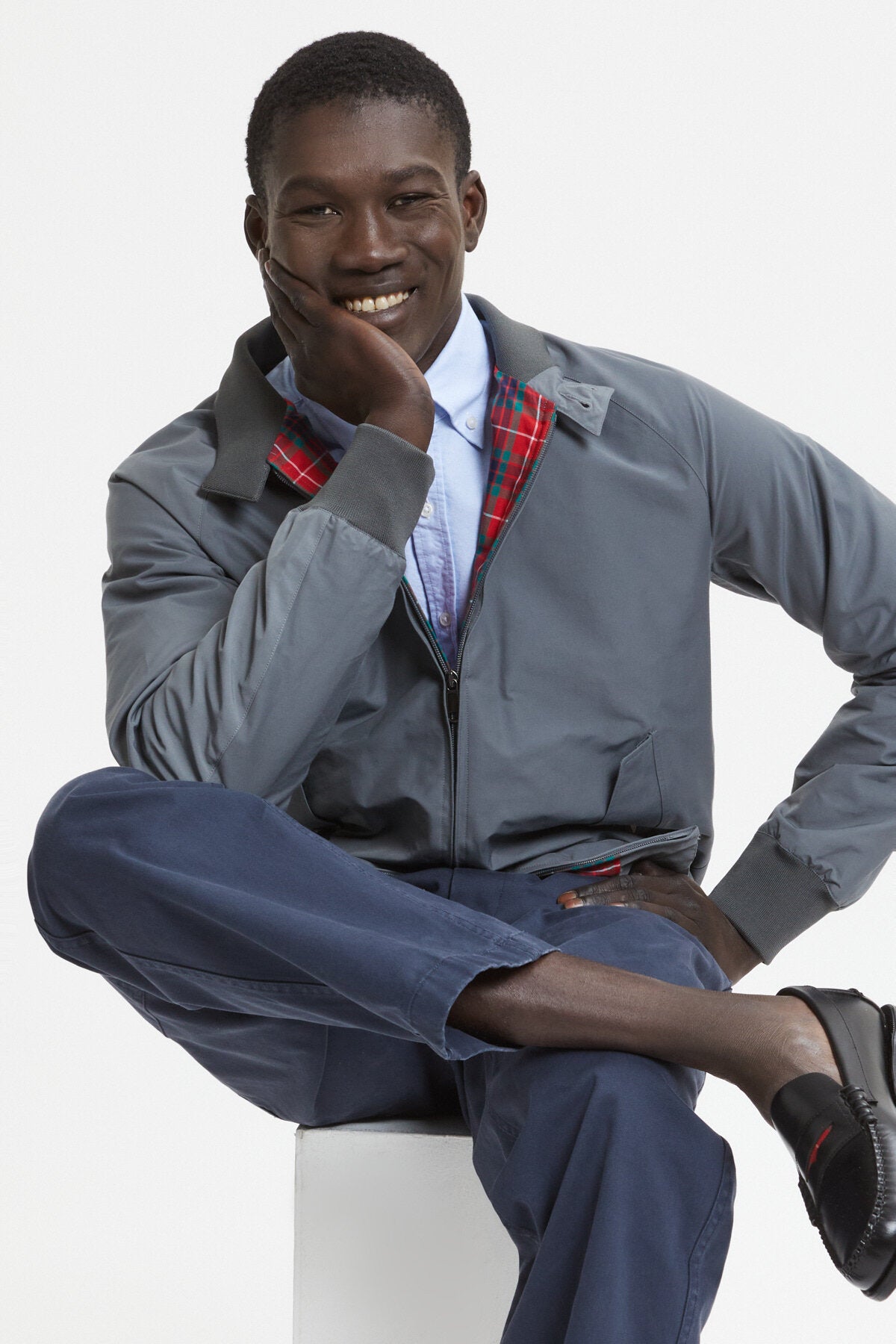 ジャケット・アウター a.p.c archive zip Harrington jacket old