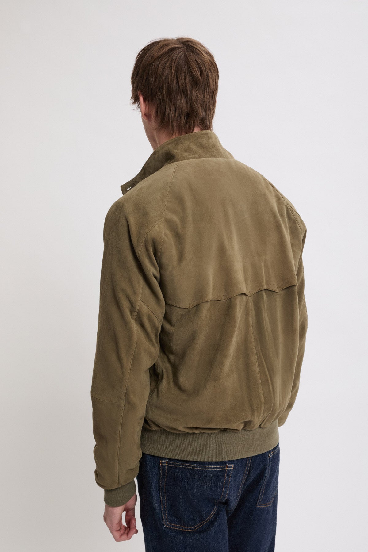G9 Suede Lichen Green | Baracuta