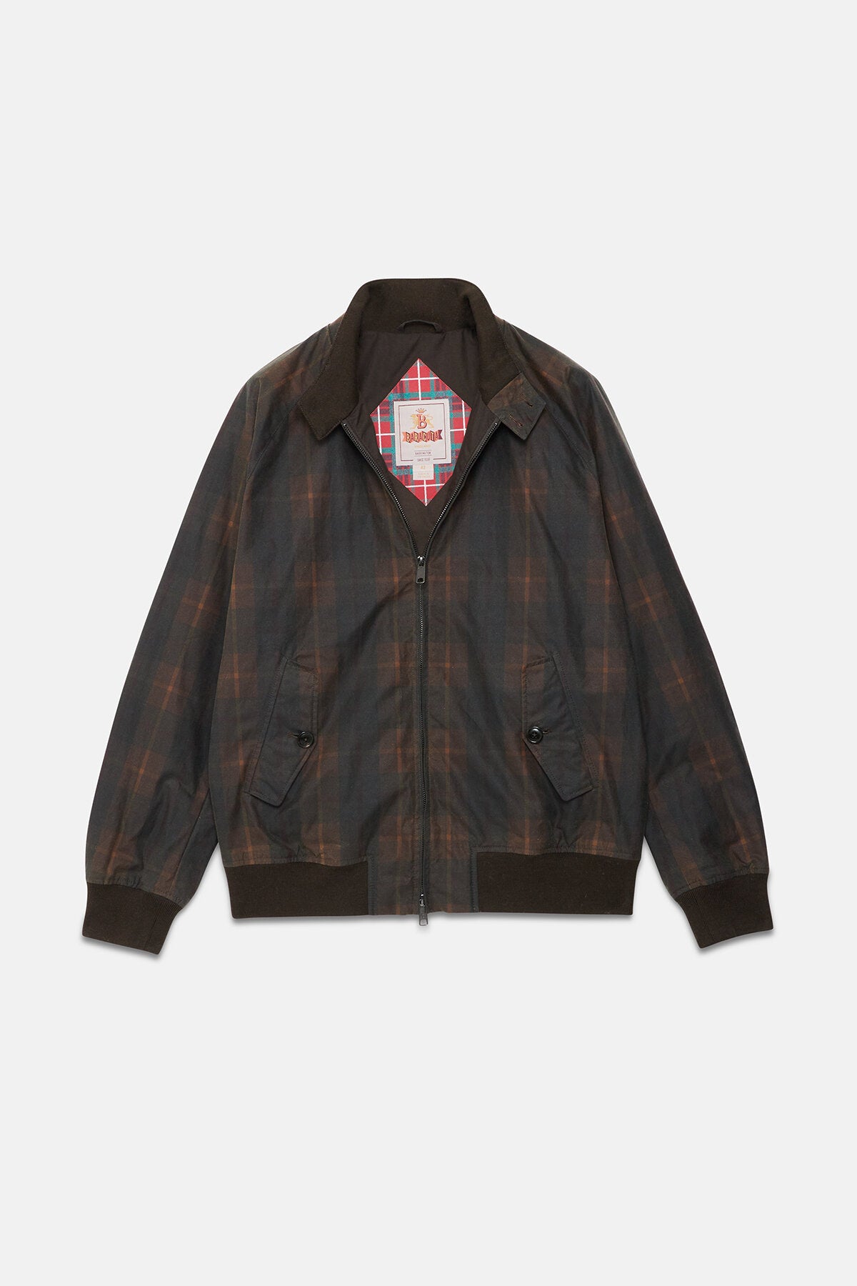 Wax Pattern G9 Brown Check Baracuta - Main Image