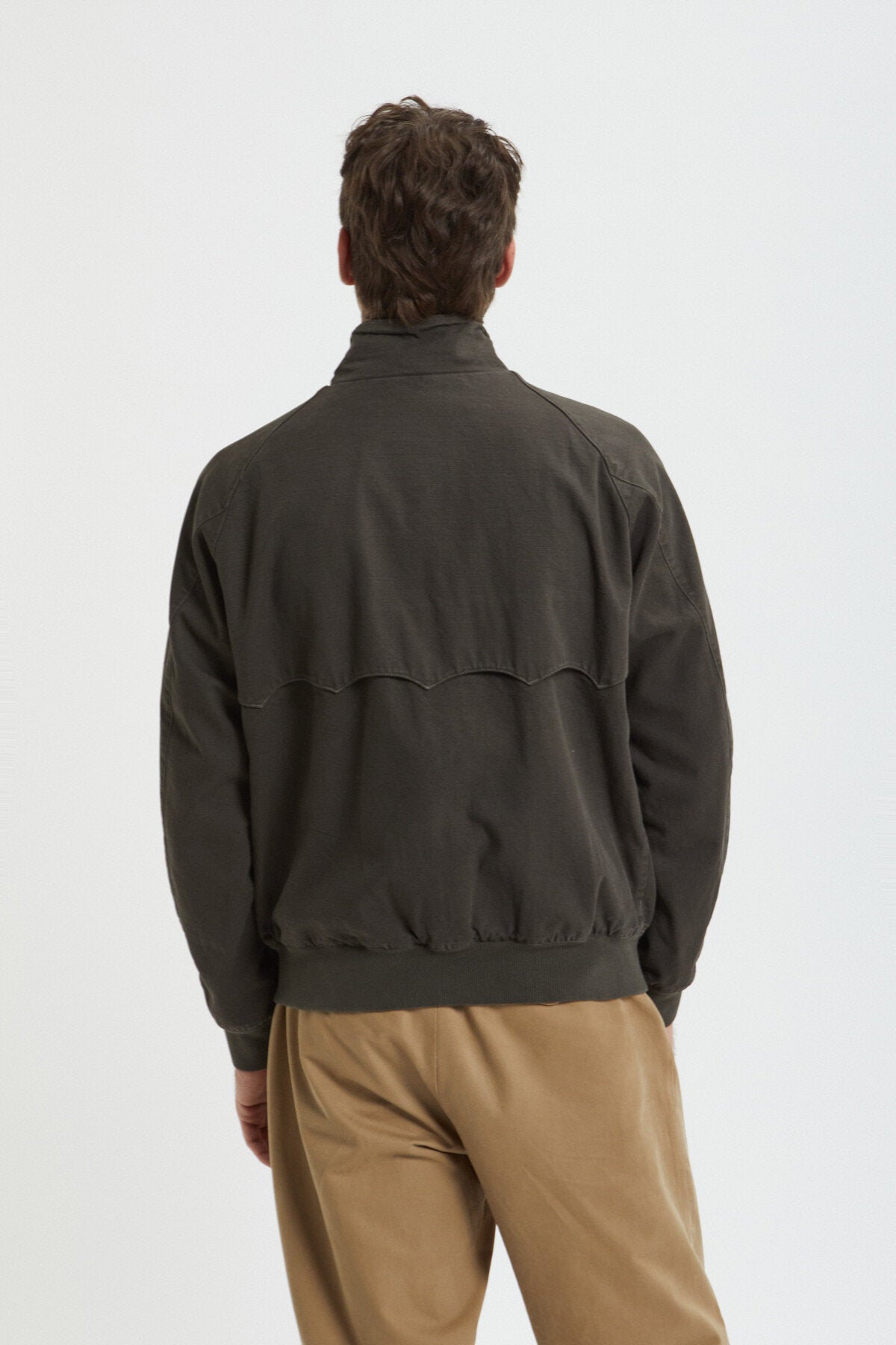 G9 Canvas Garment Dyed Faded Black | Baracuta
