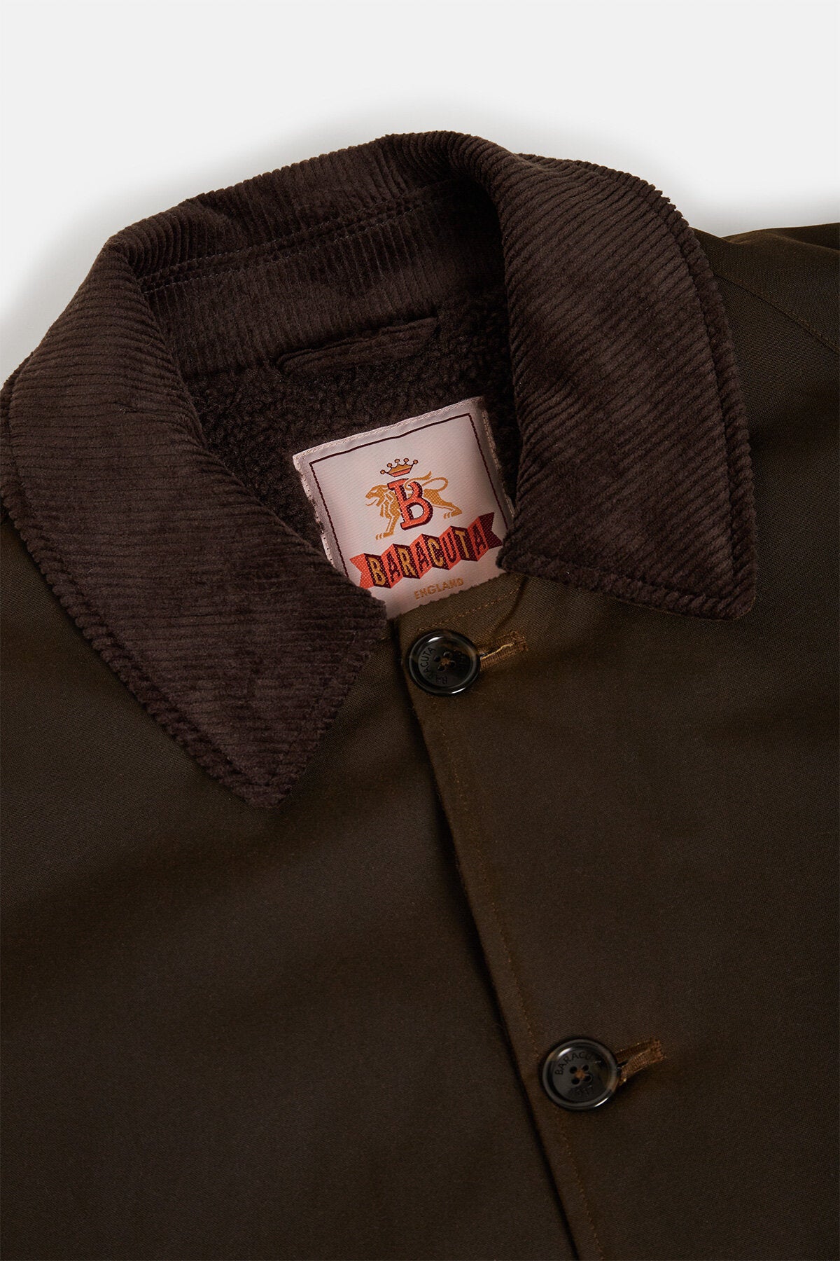 WAXED DECK JACKET Deep Moss Baracuta - Main Image