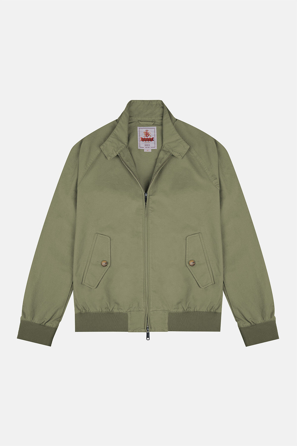G9 Twill Lichen Green | Baracuta