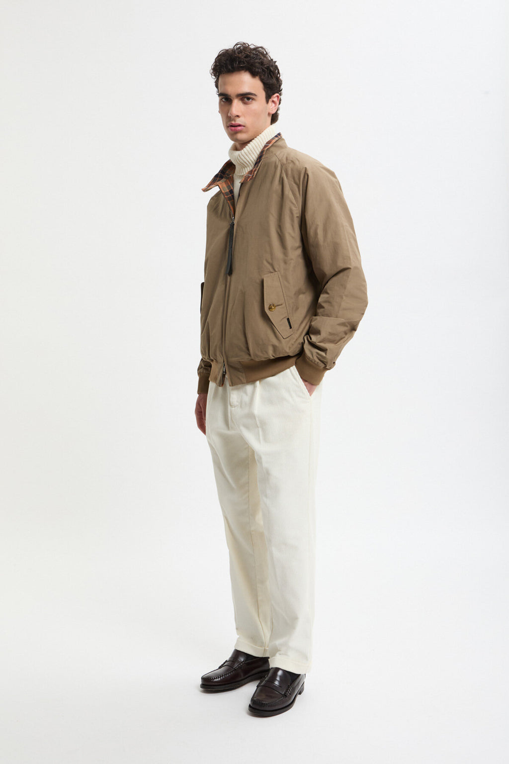 N.HOOLYWOOD x BARACUTA REVERSIBLE G9 Tan | Baracuta