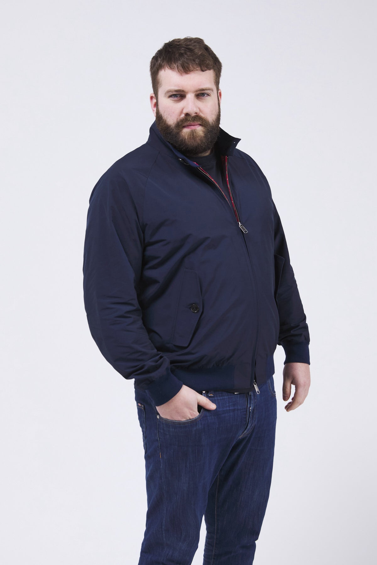 BARACUTA G9 313 INDIGO SIZE３８ BARACUTA G9 313 INDIGO SIZE38 G9 Harrington Jacket Indigo