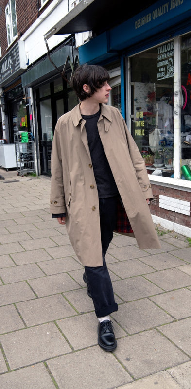 Euro Military Nylon Over Coat (beige) | OVY