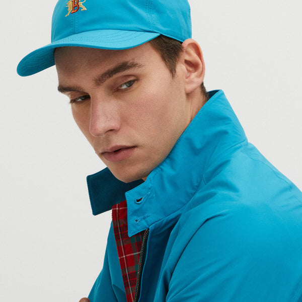 Baracuta Baseball Cap Dark Turquoise Baracuta