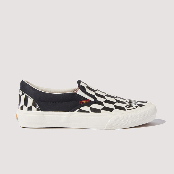 Slip On Baracuta Vans Black White Baracuta