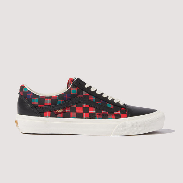 Vans old skool tartan top