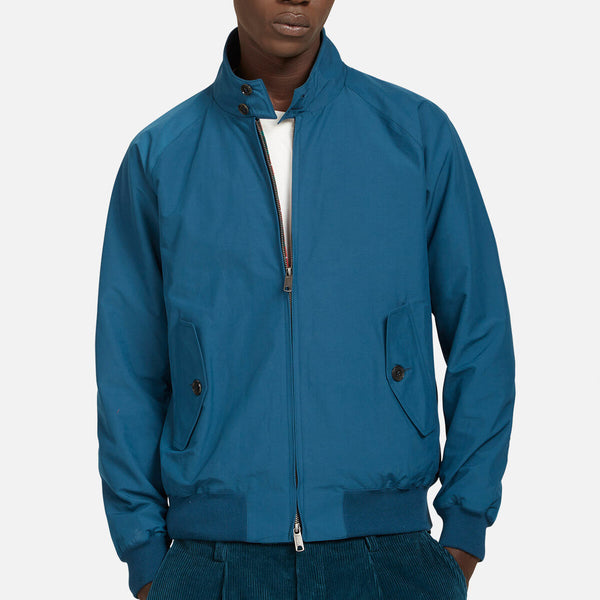 G9 Harrington Jacket Peacock Blue Baracuta
