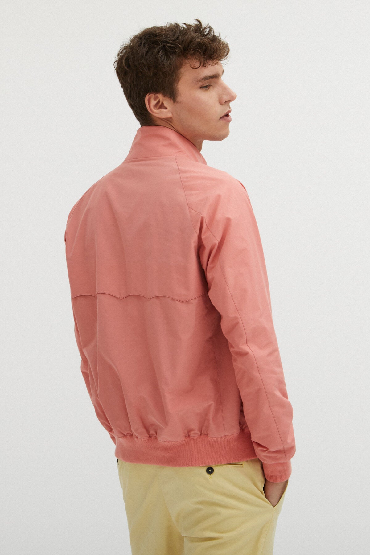 G9 Harrington Jacket Pink | Baracuta