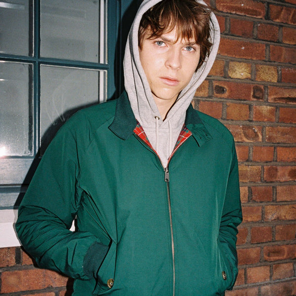 Dark green harrington jacket online