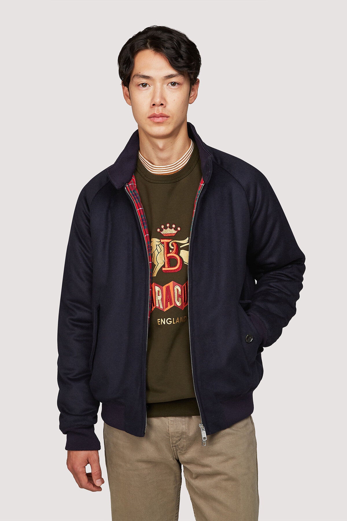 楽天市場】BARACUTA バラクータ G9 クラシック ハリントン