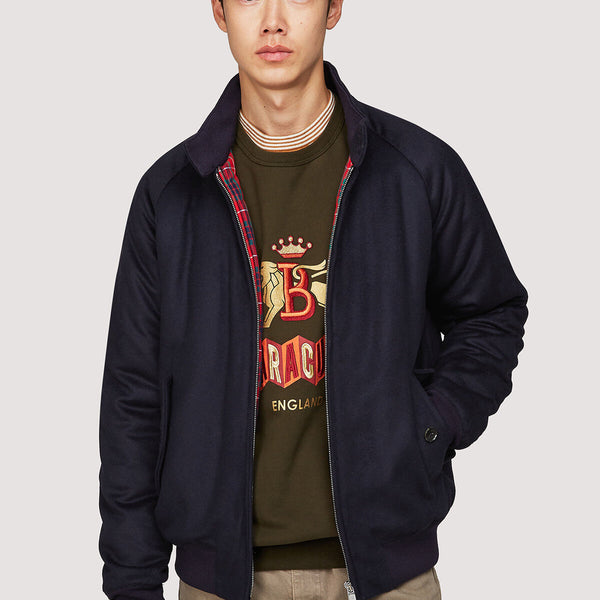 Baracuta G9 ジャンパー ネイビー 46 BRCPS0765UT2448_397_BRC_01_600