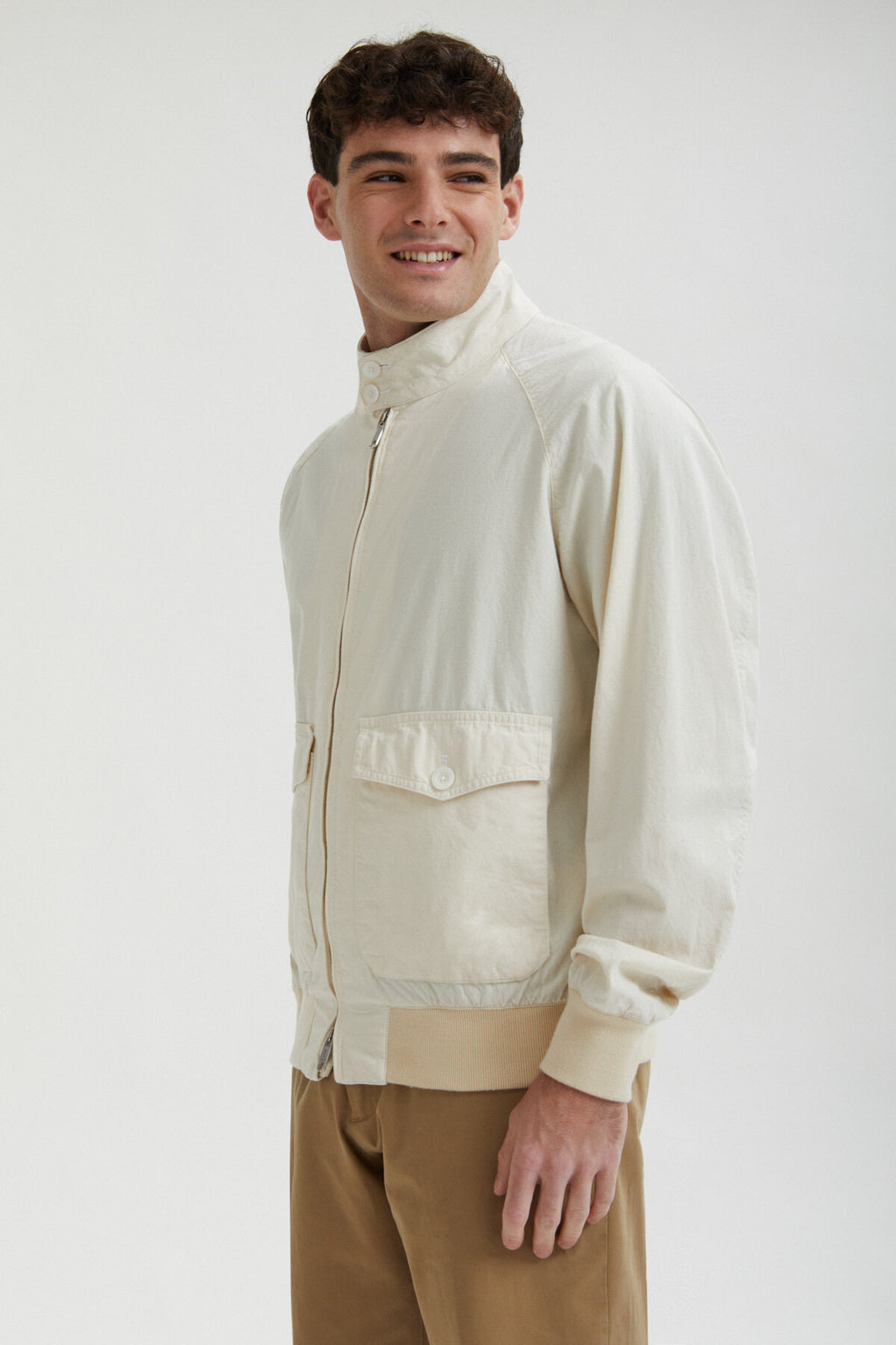 BARACUTA ホワイト ブルゾン BEAMS PLUS（ビームス プラス）【別注】BARACUTA / G9 Classic