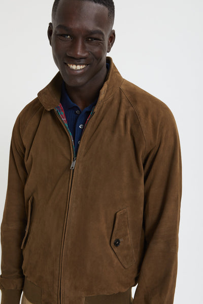Baracuta suede jacket discount