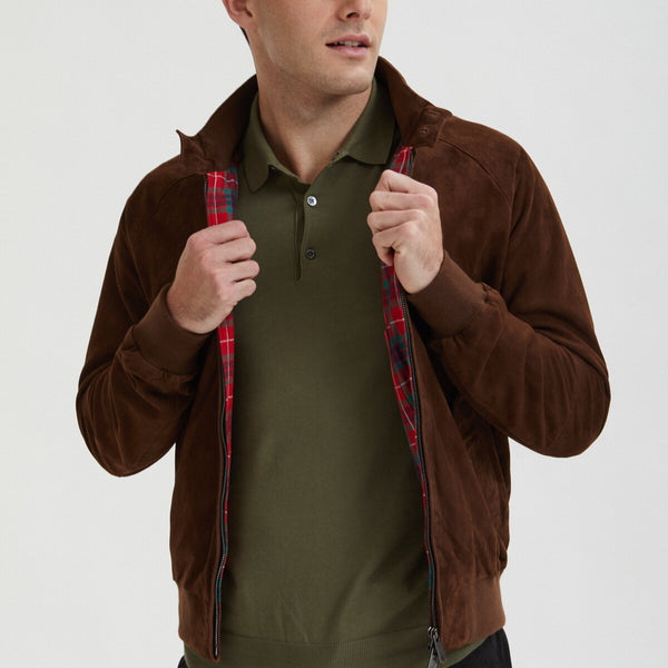 G9 Suede Chocolate | Baracuta