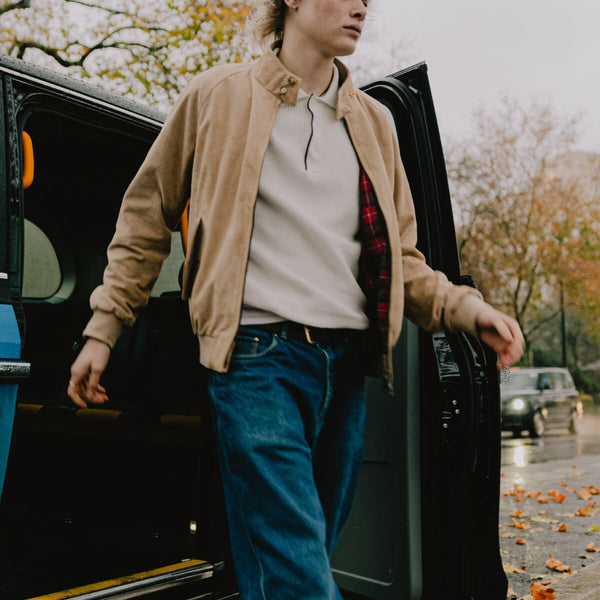 G9 Suede Sand Stone Baracuta
