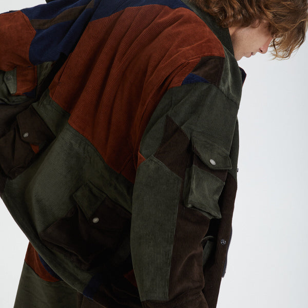 Four Climes Corduroy Field Jacket Multicolor Baracuta