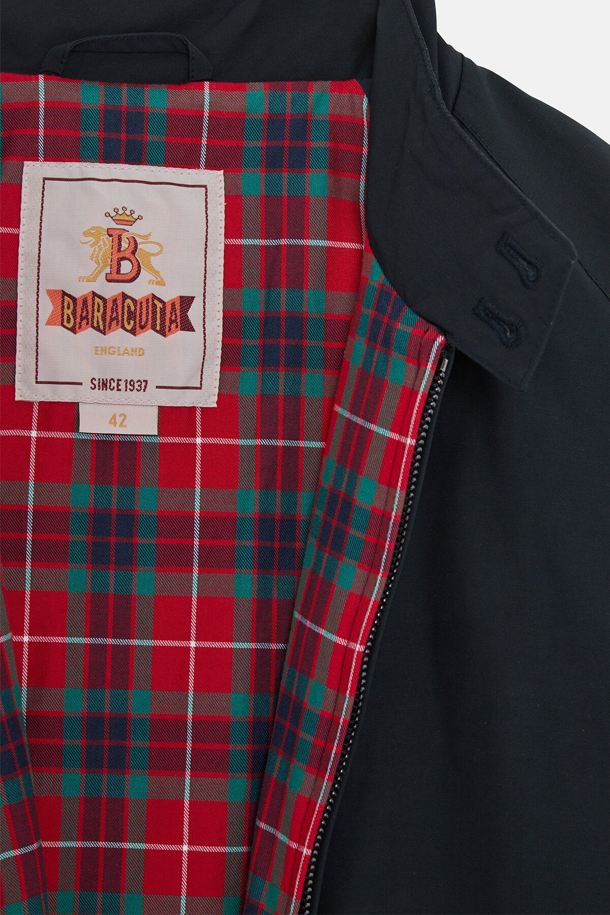 BARACUTA G-9 44 Dark Navy/レッドチェック BARACUTA G-9 44 Dark Navy/レッドチェック - メルカリ