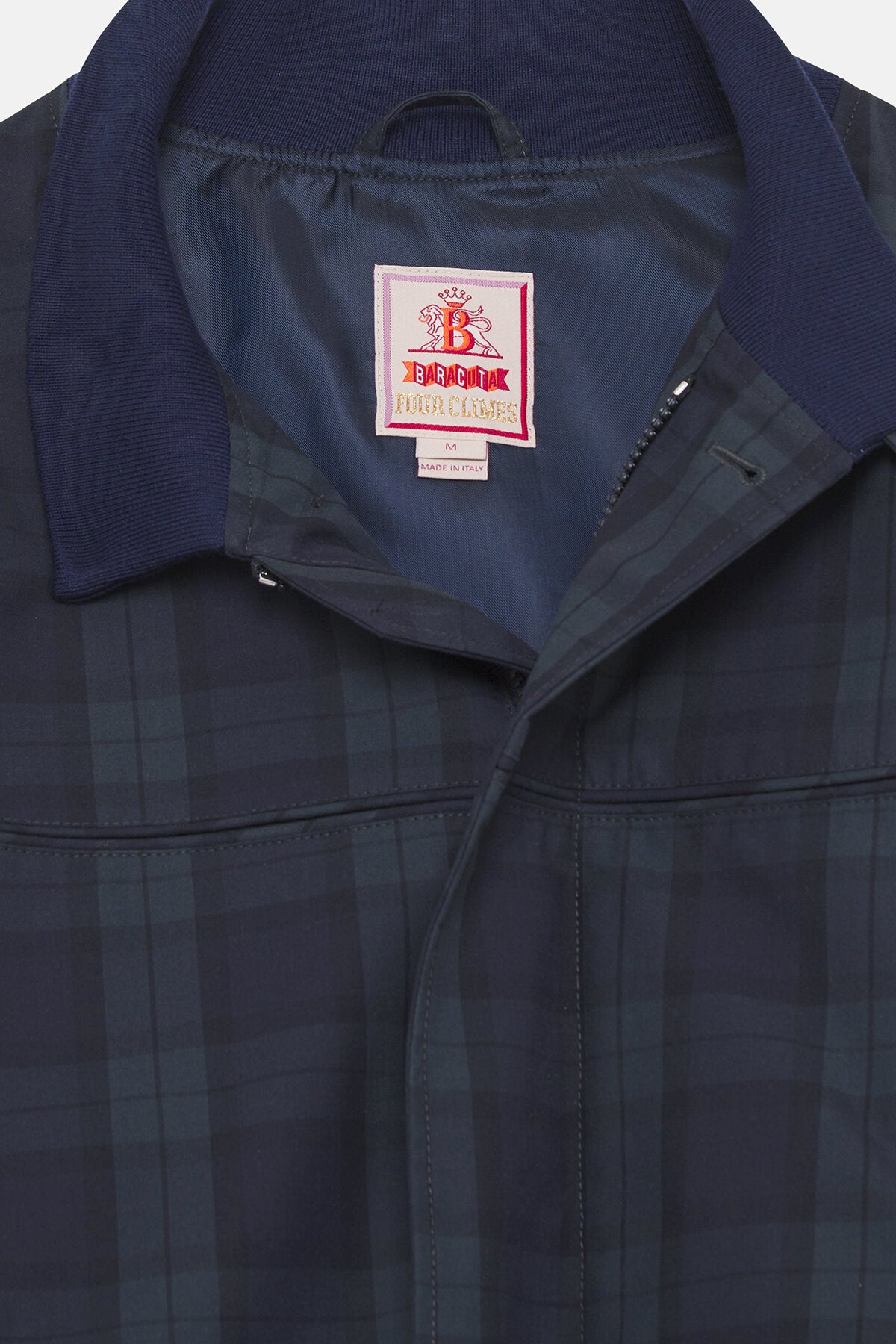 Four Climes Poly-Cotton Derby Jacket Blackwatch | Baracuta Four Climes Poly-Cotton Derby Jacket Blackwatch | Baracuta