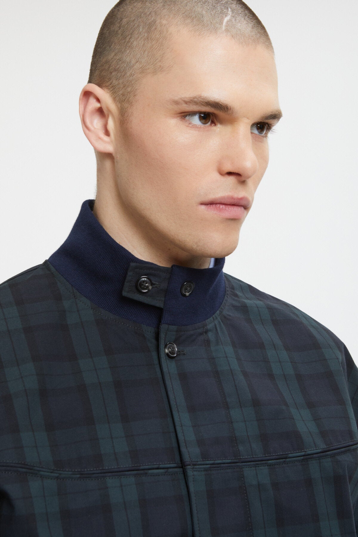 Four Climes Poly-Cotton Derby Jacket Blackwatch | Baracuta Four Climes Poly-Cotton Derby Jacket Blackwatch | Baracuta