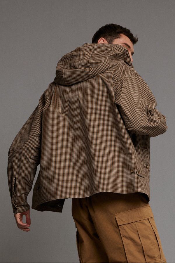 BARACUTA (バラクータ) ガーメントダイG9フーデッドジャケット ブルー サイズ:40