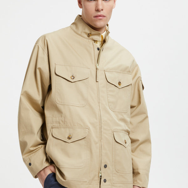 Stirred Chain Seam Prosthetic Elbow Button Down Parka – The