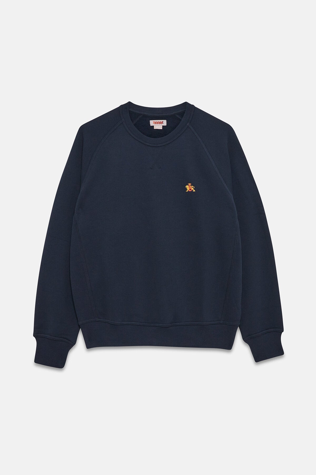 Logo Crew Neck Navy Baracuta - Main Image