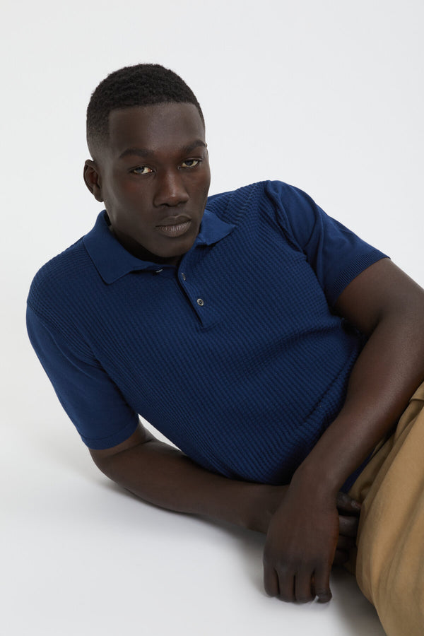 Polo nid d’abeille